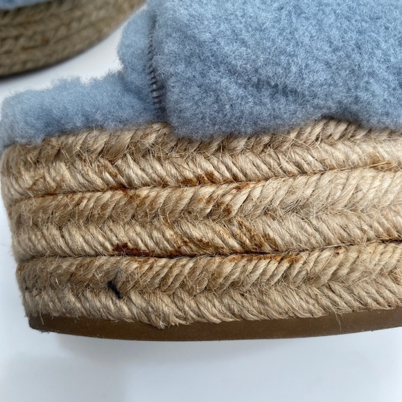 Miu Miu Shearling Espadrilles - Picture 7 of 8